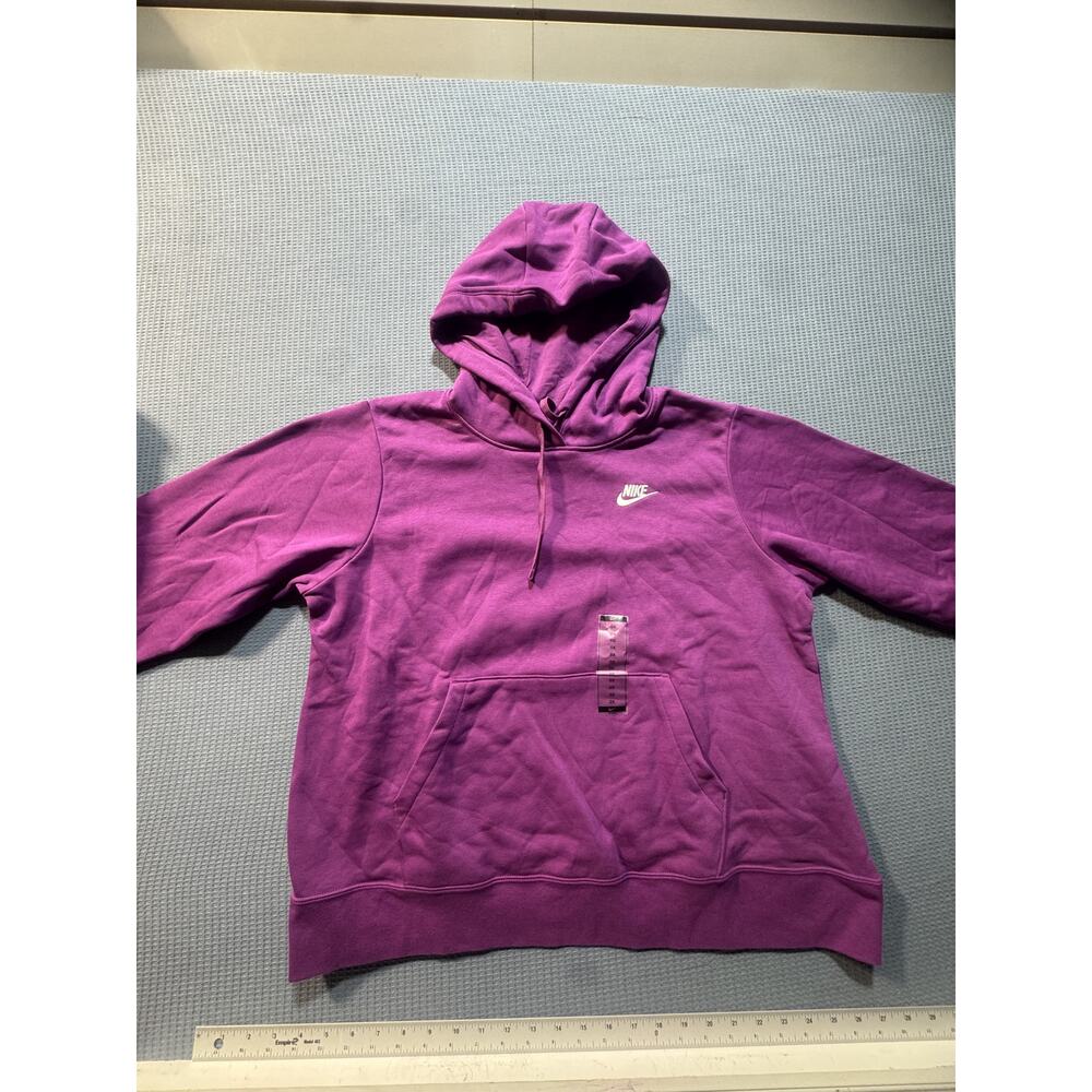 NIKE THERMA-FIT Women Purple Hoodie Sz 0X Brand New‎